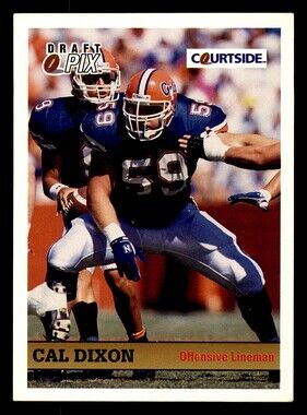 1992 Courtside Draft Pix #101 Cal Dixon Card